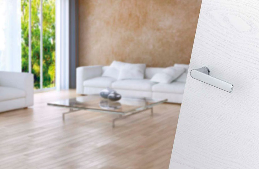 manilla mini roseta puerta sin marco SENSEM diseño minimalista